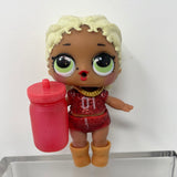 LOL Surprise Doll Blonde Glitter Hair Red Glitter Outfit