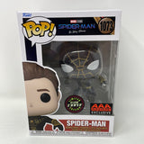 Funko Pop! Marvel Studios Spider-Man No Way Home Black Suit Spider-Man AAA Anime Exclusive Limited Edition Glow Chase 1073