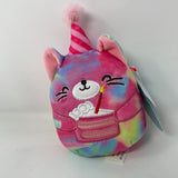 Cece the Birthday Cat 5" Squishmallow Claires Only Plush Stuffed Animal NEW Tags