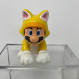 World of Nintendo Cat Mario 2.5" Figure Super Mario Bros 2016 Yellow Jakks