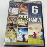 DVD 6 Movies Family (Sealed)