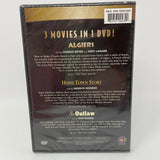 DVD 3 Full-Length Features Algiers, Home Town Story, The Outlaw (Sealed)