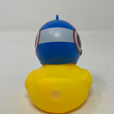 Rubber Ducky With Captain America Helmet
