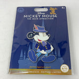 Disney 50th Mickey The Main Attraction 6 of 12 Peter Pan's Flight Pin New w Card