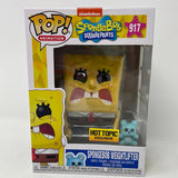 Funko Pop! Animation Nickelodeon Spongebob Squarepants Spongebob Weightlifter Hot Topic Exclusive 917