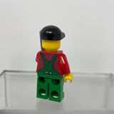 Lego City 7566 Farmer Minifigure Green Overalls