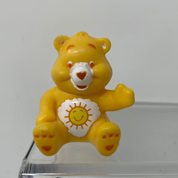 Care Bears 1.50” Plastic Figures Funshine Bear TCFC