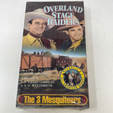 VHS Overland Stage Raiders The 3 Mesquiteers Sealed