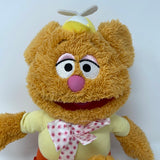 Disney Muppet Babies Fozzie Bear Talking Laughing Plush  Just Play 14"