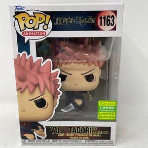 Funko Pop! Animation Jujutsu Kaisen Yuji Itadori With Slaughter Demon Funko 2022 Summer Convention Limited Edition 1163