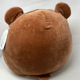 SQUISHMALLOW OMAR The Brown Bear with Pink Cheeks 16”  2022 New w/tag
