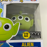 Funko Pop Disney Toy Story Alien FYE Exclusive Glow-in-the-Dark 525