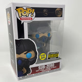 Funko Pop! Movies Mortal Kombat Entertainment Earth Exclusive GITD Sub-Zero 1057