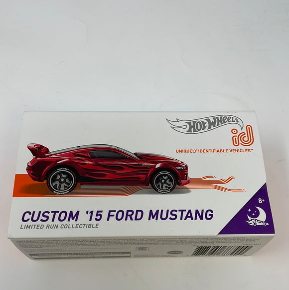 Hot Wheels ID Limited Run Collectible Custom ‘15 Ford Mustang Series 1 Nightburnerz 04/06