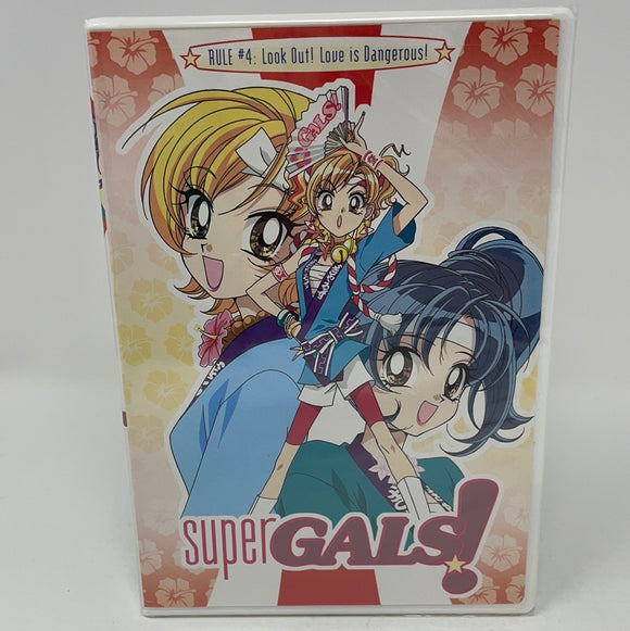 DVD Super Gals! Rule #4: Look out! Love is dangerous!