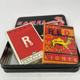 KAMEL Cigarettes Vintage Pin-Up Tin 2 Double Decks Original Sealed Playing Cards