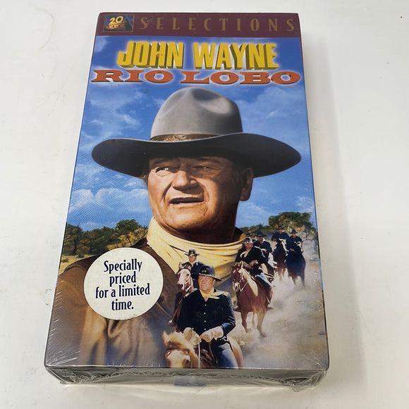 VHS John Wayne Rio Lobo Brand New