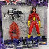 The Amazing Spider-Man Special Collector Series Spider-Woman Black Widow Assault Gear Figure