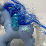 My Little Pony G3 MLP Silver Glow 2006 tinsel hair glitter details