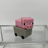 Minecraft Mini-Figures End Stone Series 6 1"  Pig in a Cart Action Figure Mojang