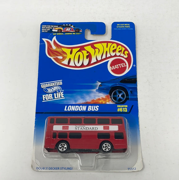Hot Wheels Blue Card London Bus 613