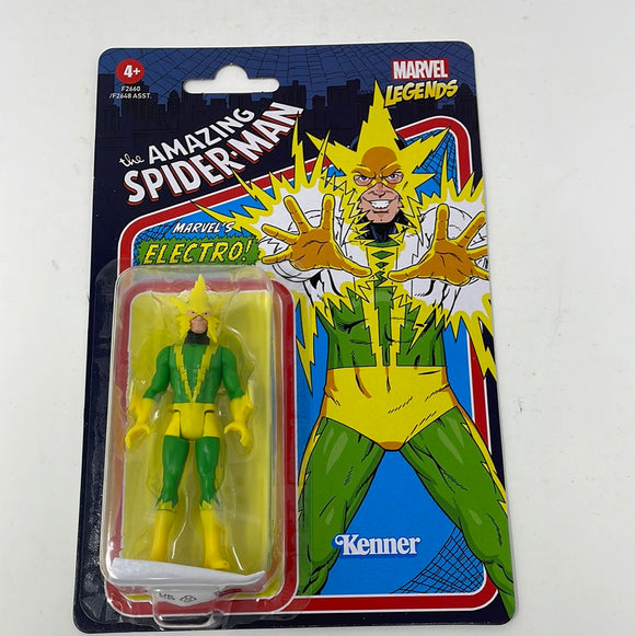 Marvel Legends The Amazing Spider-Man Electro Kenner Hasbro Action Figure New