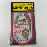 Souvenir Woven Badges Taronga Zoo Sydney N.S.W. Patch