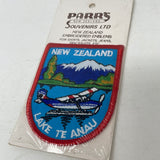 Parr’s New Zealand Souvenirs LTD New Zealand Embroidered Emblems New Zealand Lake Te Anau Patch