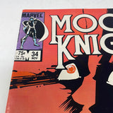 Marvel Comics Moon Knight #34 November 1983