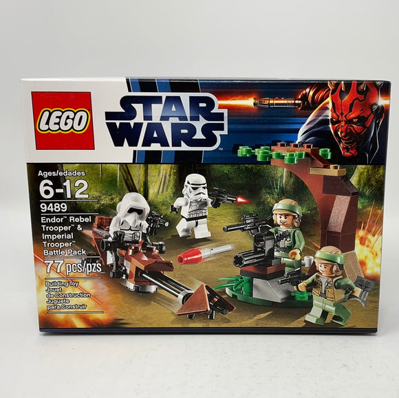 Lego Star Wars 9489 Endor Rebel Trooper & Imperial Trooper Battle Pack