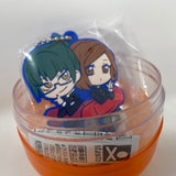 Gashapon Jujutsu Kaisen Chara Banchokou Rubber Mascot 2 Maki Zenin and Nobara Kugisaki