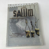 DVD Saw III Widescreen Unrated Edition Sealed