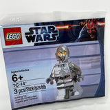 LEGO 5000063 Star Wars TC-14 Protocol Droid Polybag - New in Sealed Bag