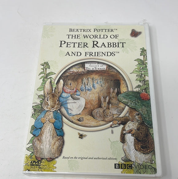 DVD Beatrix Potter The World Of Peter Rabbit And Friends (Sealed)