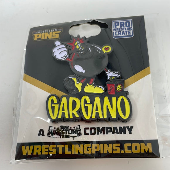 Johnny Gargano Lapel Pin From Pro Wrestling Crate DIY JOHNNY WRESTLING WWE NXT