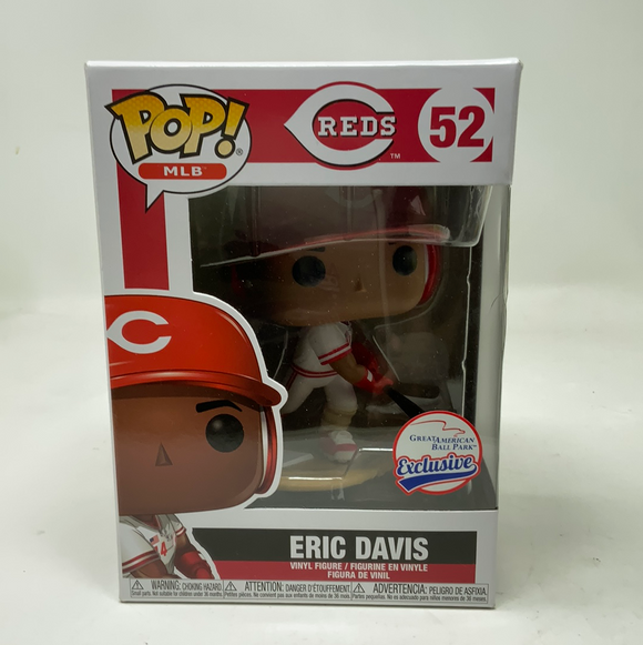 Funko Pop MLB Reds Eric Davis #52