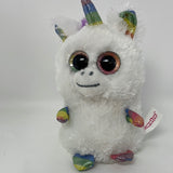 IMini Motsu FANTASY Unicorn Plush Keel Toys Bean Bag 2018 4" White