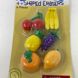 Fruit Shaped Erasers