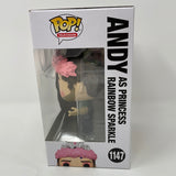 Funko Pop Television Parks and Recreation Andy as Princess Rainbow Sparkle 1147