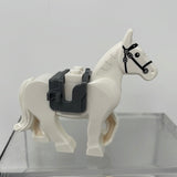 Lego White Horse Animal Figure Moveable Legs Steed