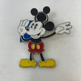 Disney Pin Mickey Mouse Pin Oh Mickey Waving Blue Square Trading Pin Enamel Pin