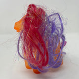 MLP My Little Pony G3 Clear Glitter Orange Pony With Heart Cutie Mark