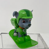 Paw Patrol ROCKY SNOWBOARD winter rescue pup action figure Spinmaster