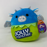 New 7" Squishmallow Landis the Dragon Jolly Rancher Costume Kellytoy Soft Plush