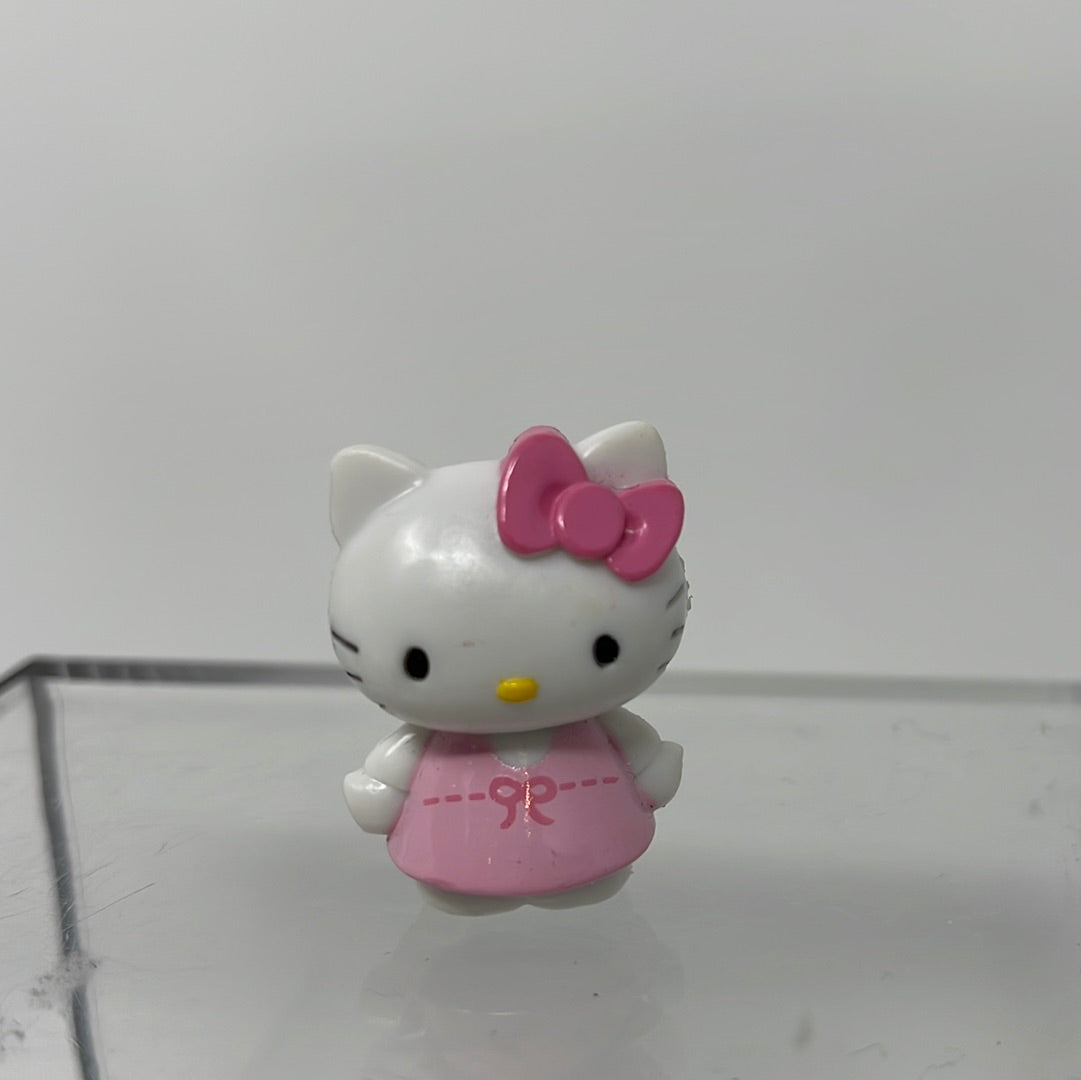 open lace back dress 2010 Sanrio Hello Kitty Figure Pink Dress – shophobbymall