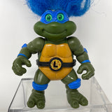 Vintage 1993 TMNT Teenage Mutant Ninja Turtles Leonardo Troll Doll Leo with Belt