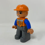 Lego Duplo MINIFIG worker My First Construction Site MINI FIGURE