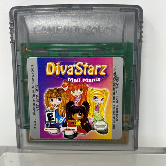 Gameboy Color Diva Starz: Mall Mania
