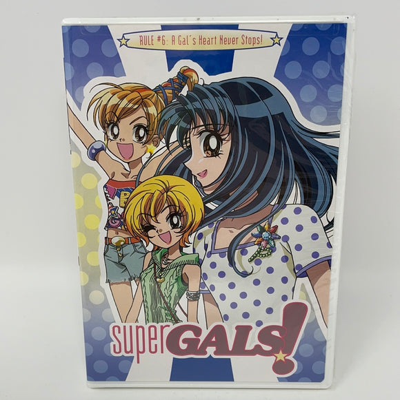 DVD Super Gals Vol. 6: A Gal's Heart Never Stops (Sealed)