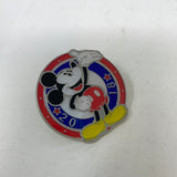 Disney Trading Pin 2018 souvenir mickey mouse red, white & blue USA
